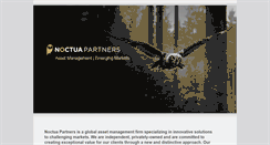 Desktop Screenshot of noctuapartners.com